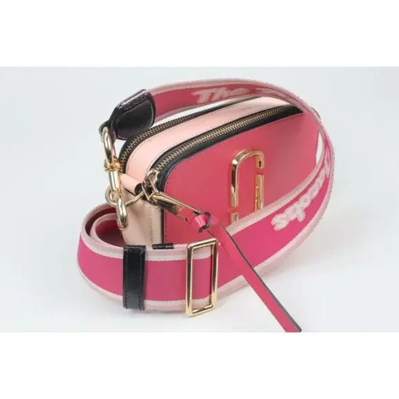 Marc Jacobs Snapshot Colorblock Saffiano Leather Small Camera Crossbody Bag